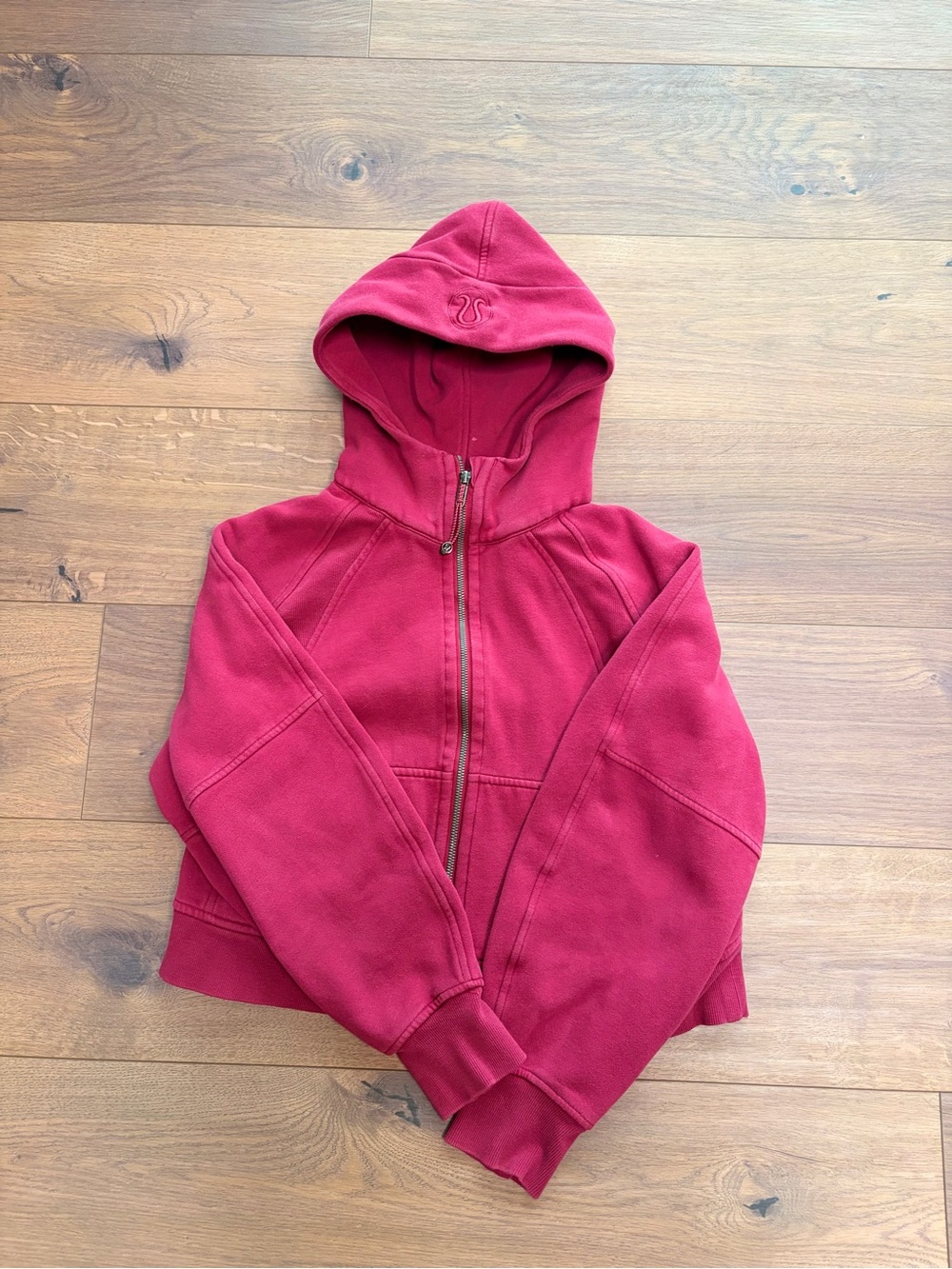 Lululemon Raspberry Scuba Oversized Hoodie